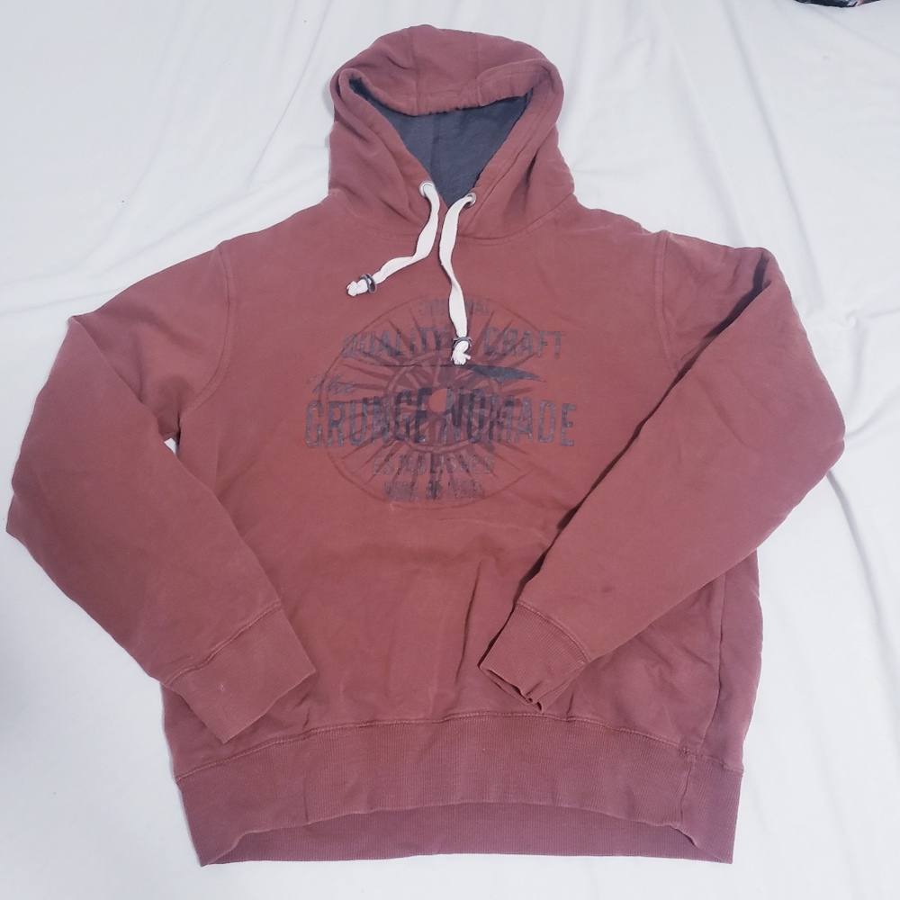 🛍FREEW/PURCHASE🛍InExtenso Brown Fitted Hoodie Sweater